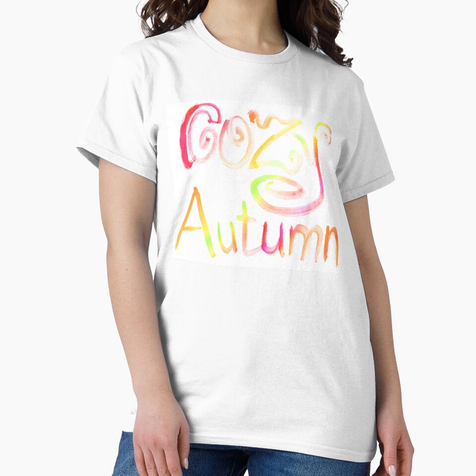Handwritten Cozy autumn | Cozy autumn lettering by lausn