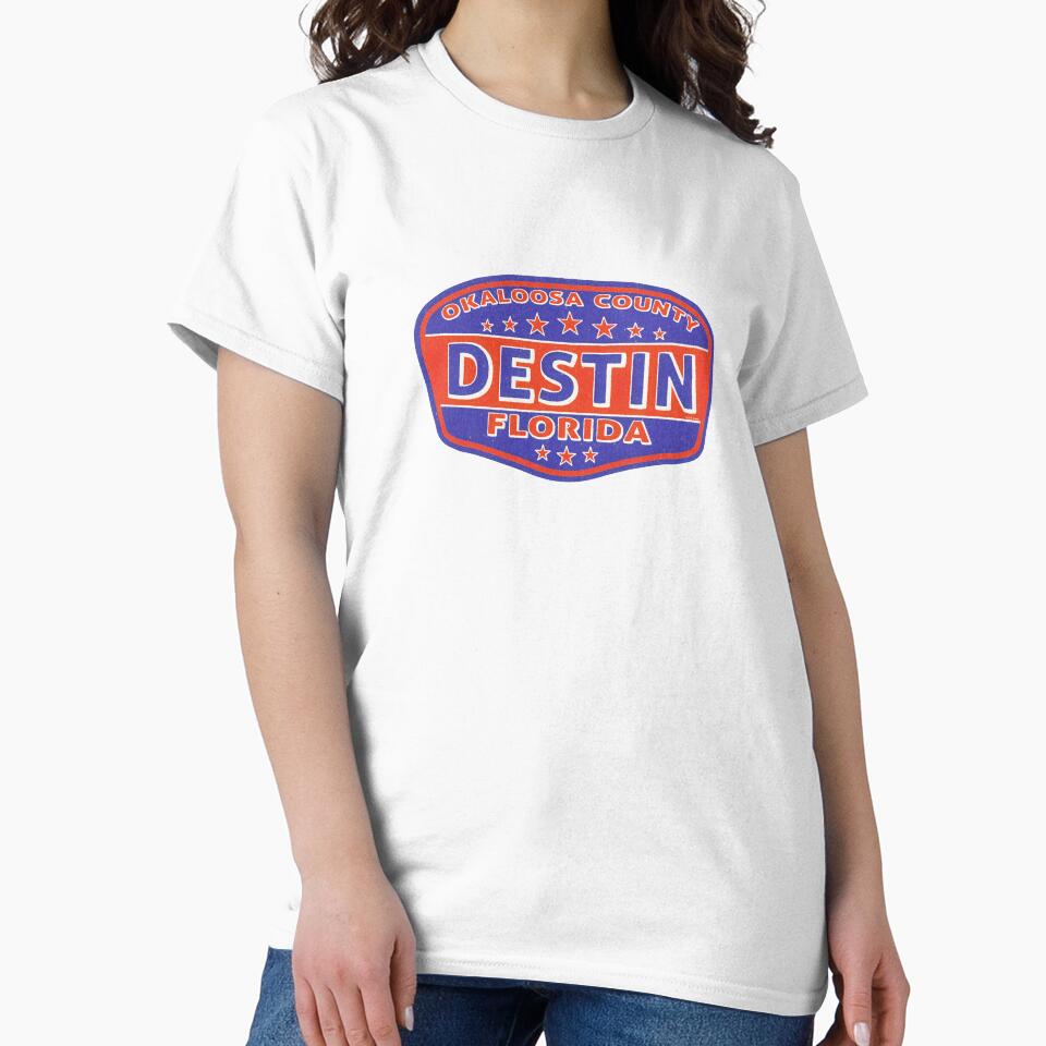 Destin Florida Vintage Distressed by DESTINATIONS DECAL
