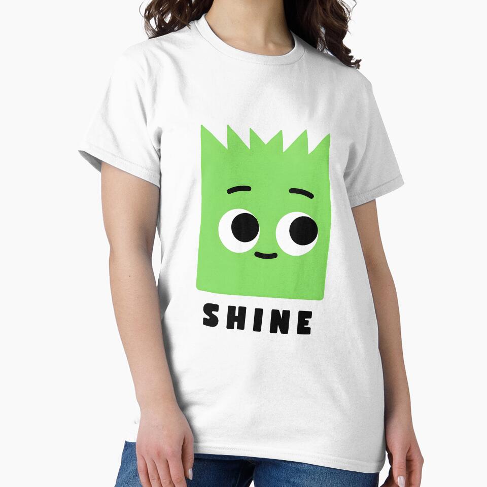 Cute Green Shine Character Cartoon by Cute Mee