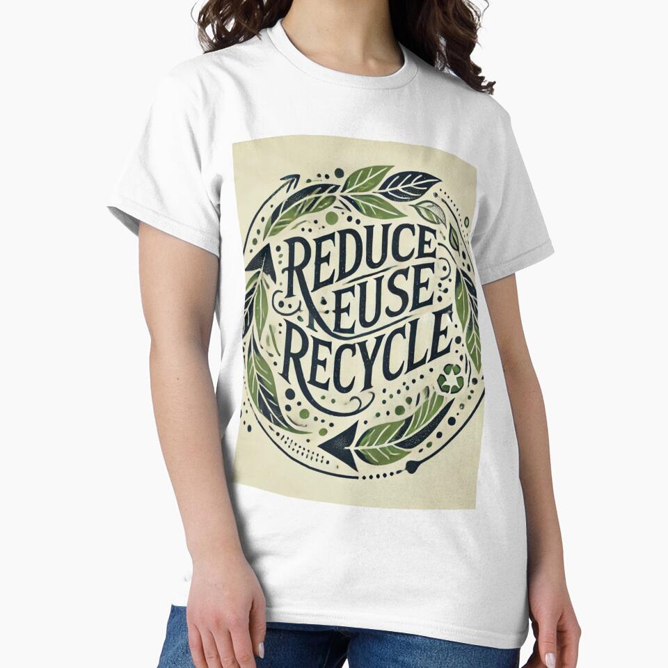 Eco Cycle: Reduce, Reuse, Recycle by Melkys Concepts