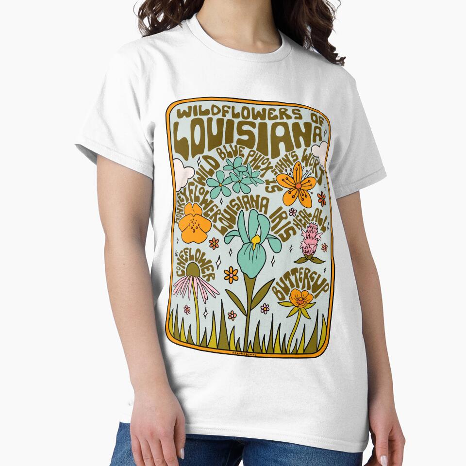 Louisiana Wildflowers by doodlebymeg