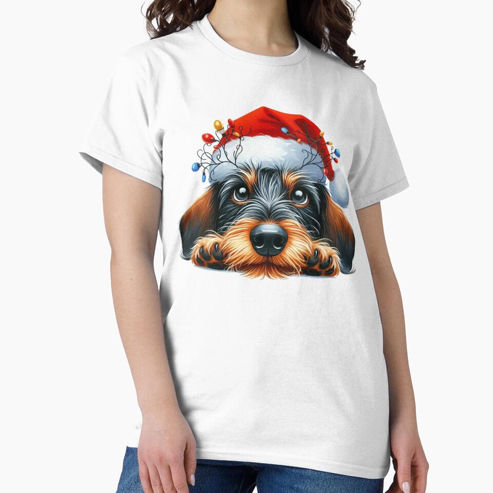 Vintage Christmas Dog by vectcd