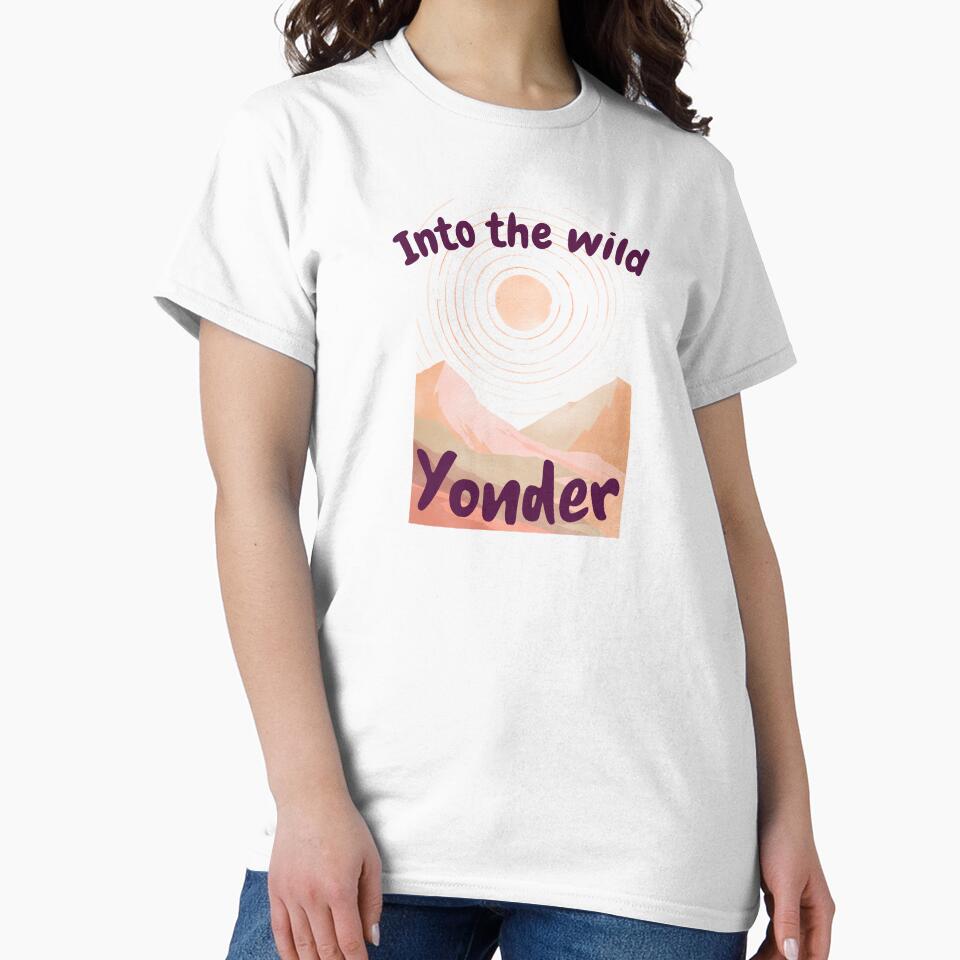 Into the Wild Yonder - Adventurer Design for Hikers and Explorers by LovenLaughter