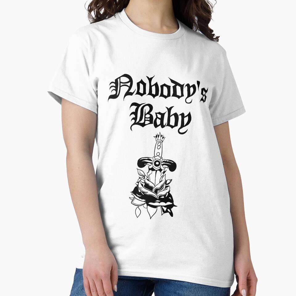 Nobody’s baby tee by Melinda Black