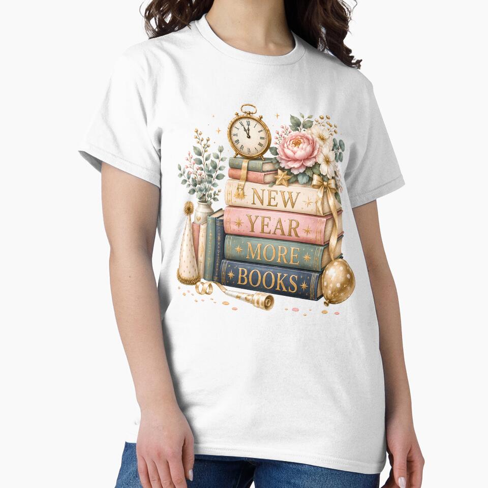 New Year More Books Book Lover Reading by madebymayberry