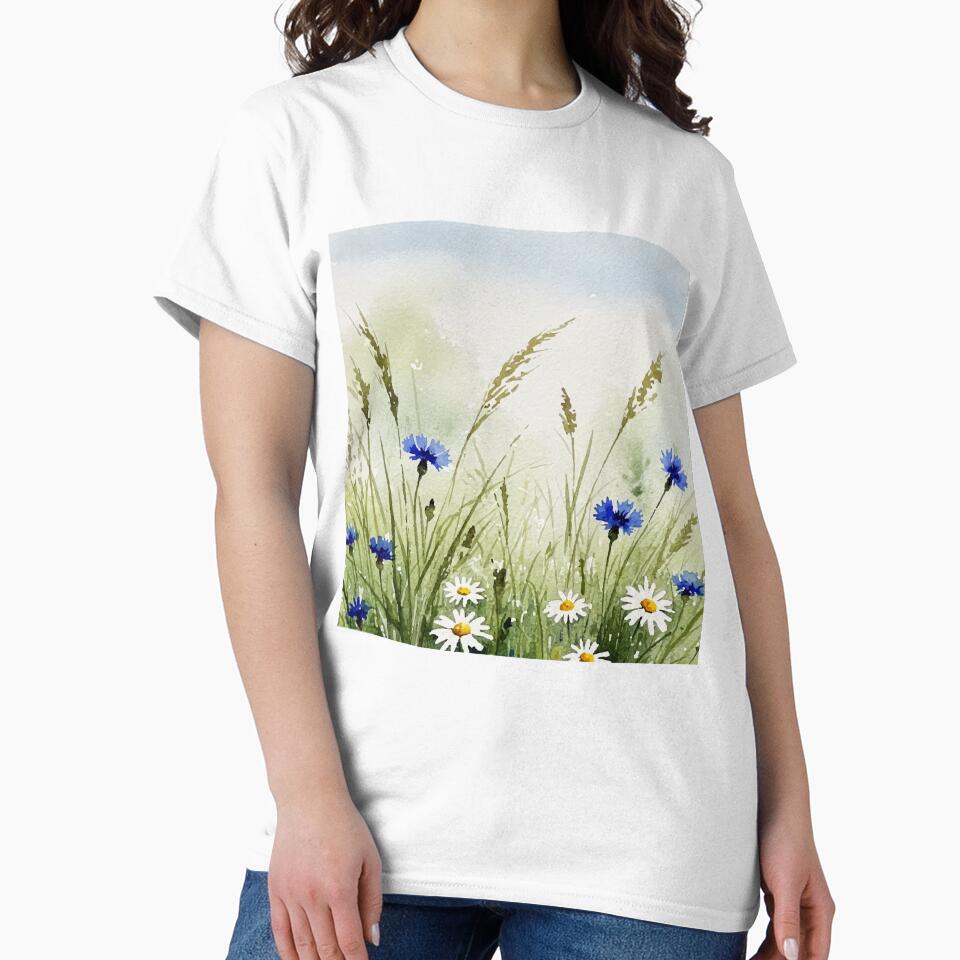 Watercolor flower illustration by Design4uStudio