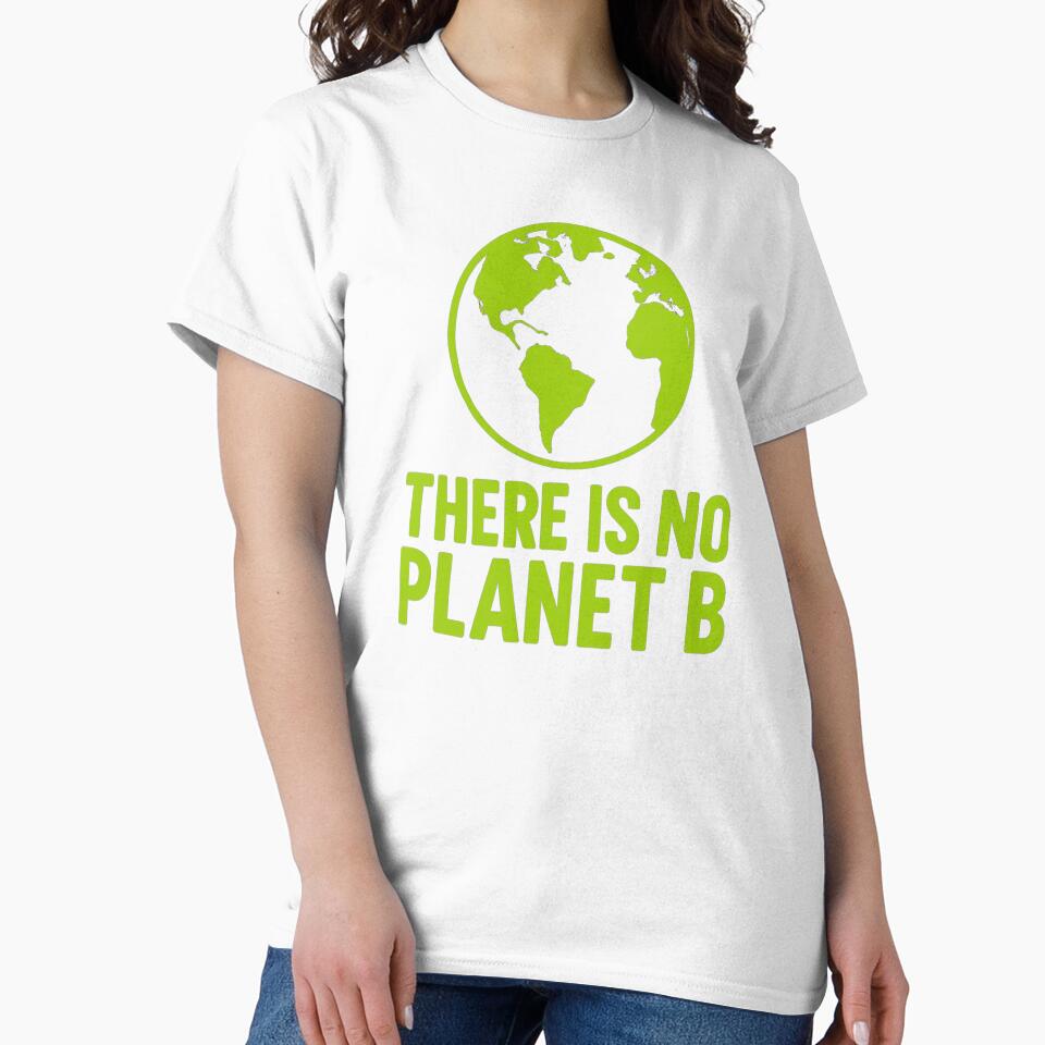 There Is No Planet B – Minimalist Earth Awareness Design by Graphroad