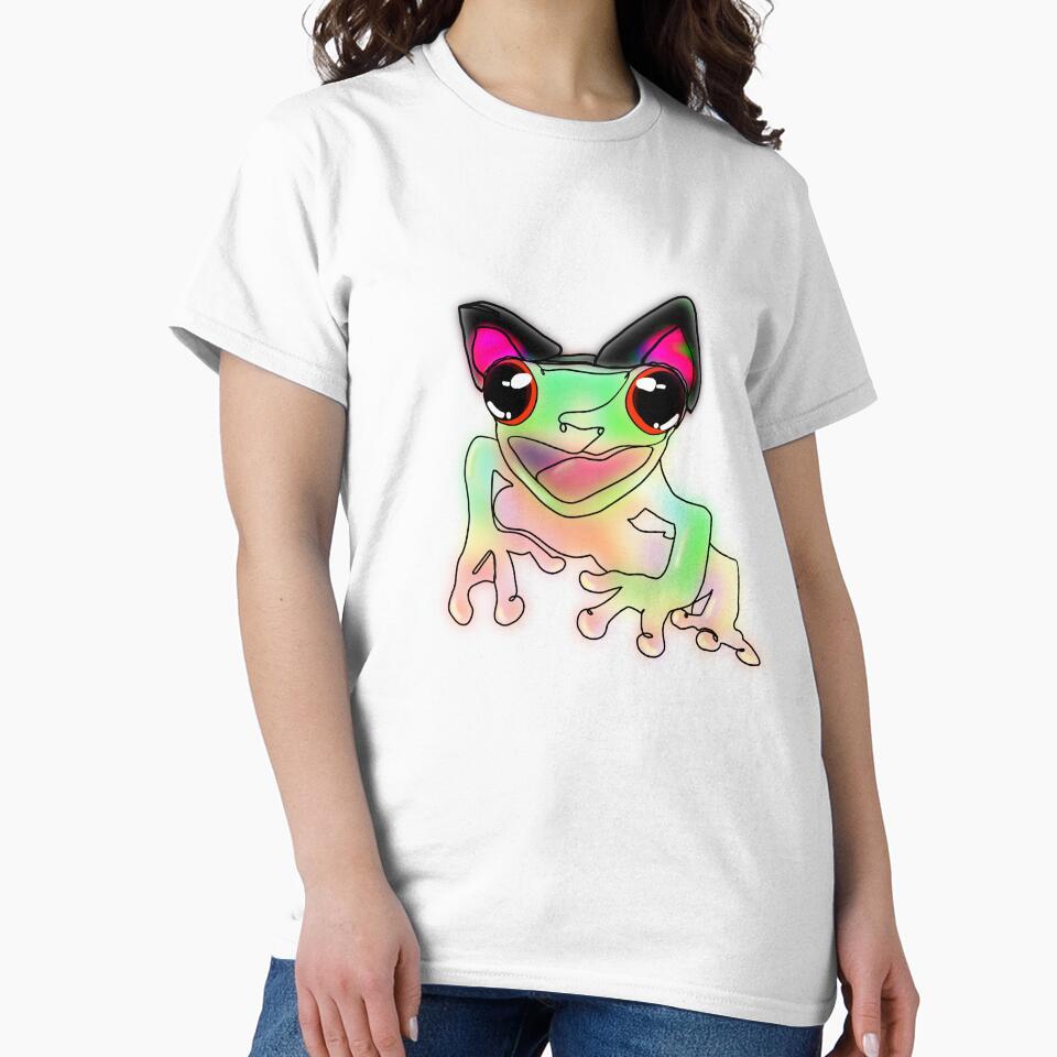 Cute Frog Wearing Kitty Ears – animalzinhats by Ashley’sAnimalz