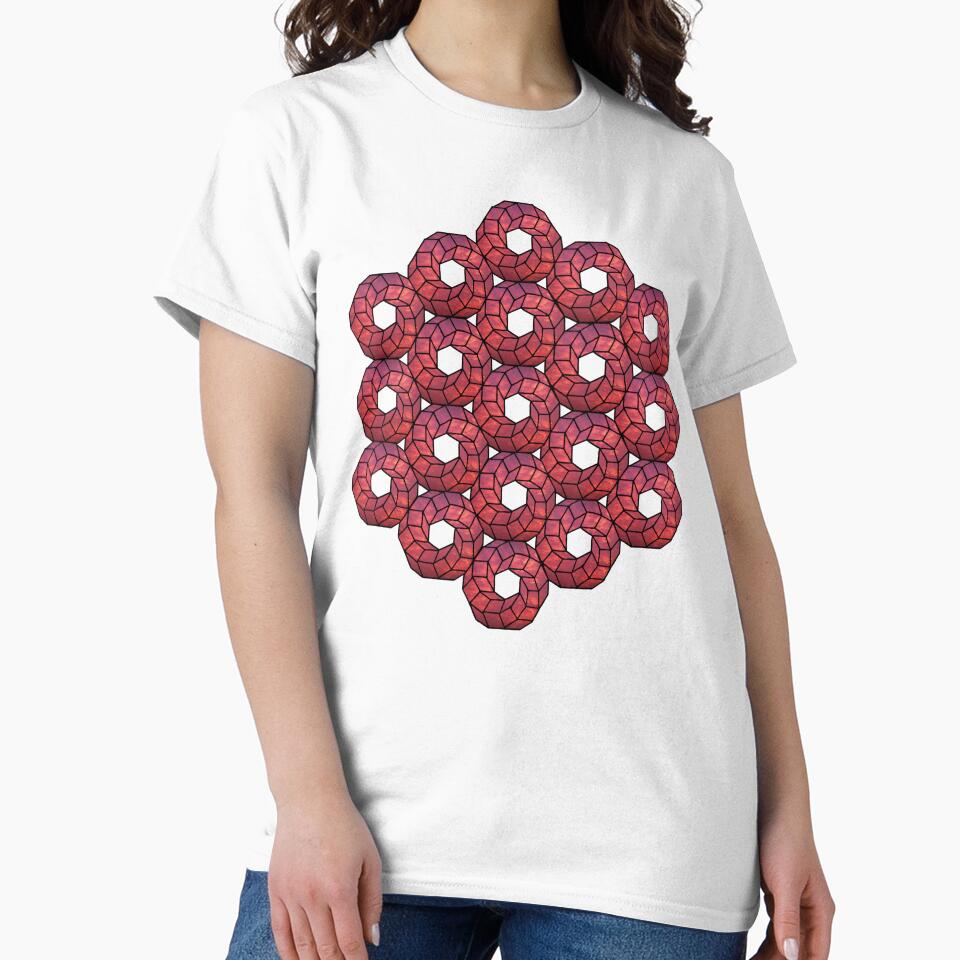 Cube Torus Red Madness by createVisions