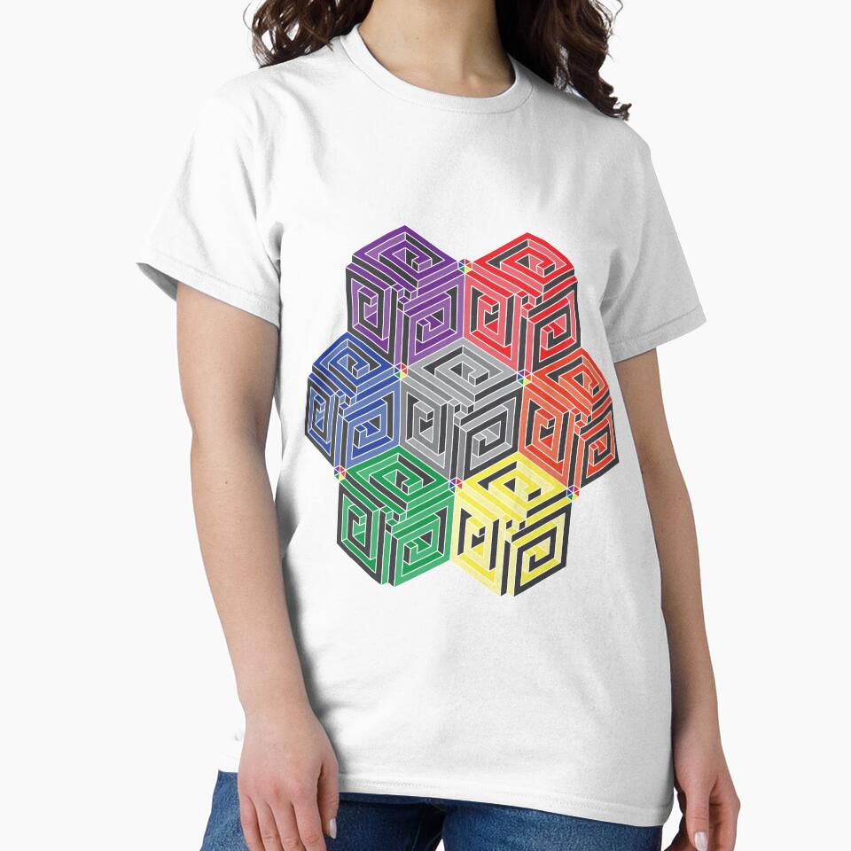 fibocube tesseract by atomisks-shop