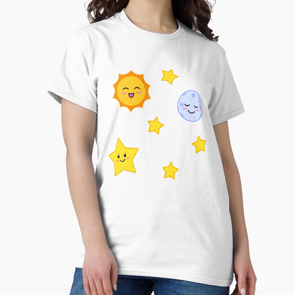 Sun, moon, and stars set by Moni-Makes-Art
