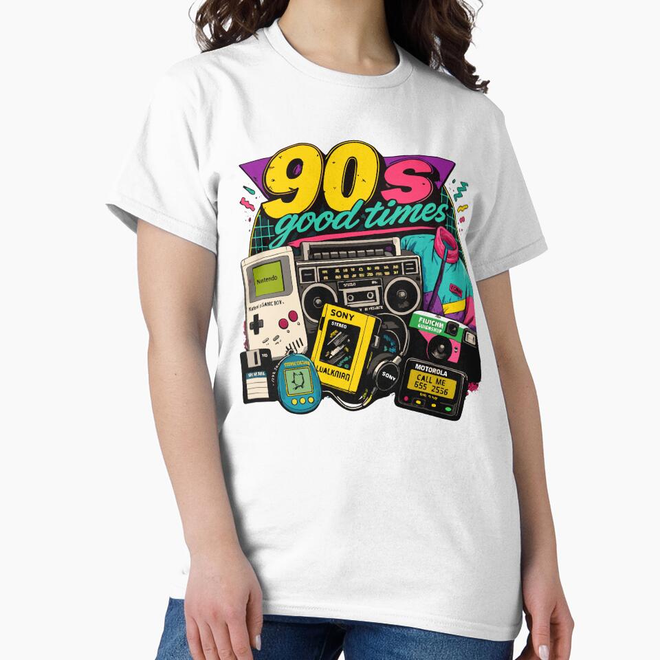 90s Good Times - Retro Gaming & Vintage Childhood Vibes by ARISE INTEGRATED
