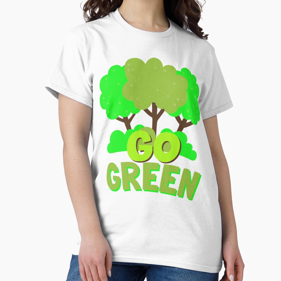 "Go Green: Embrace Nature's Beauty" by Mahakamel