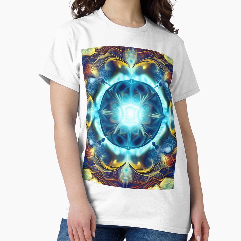 Fractal Symmetry 001 Print by DMT Official Merch