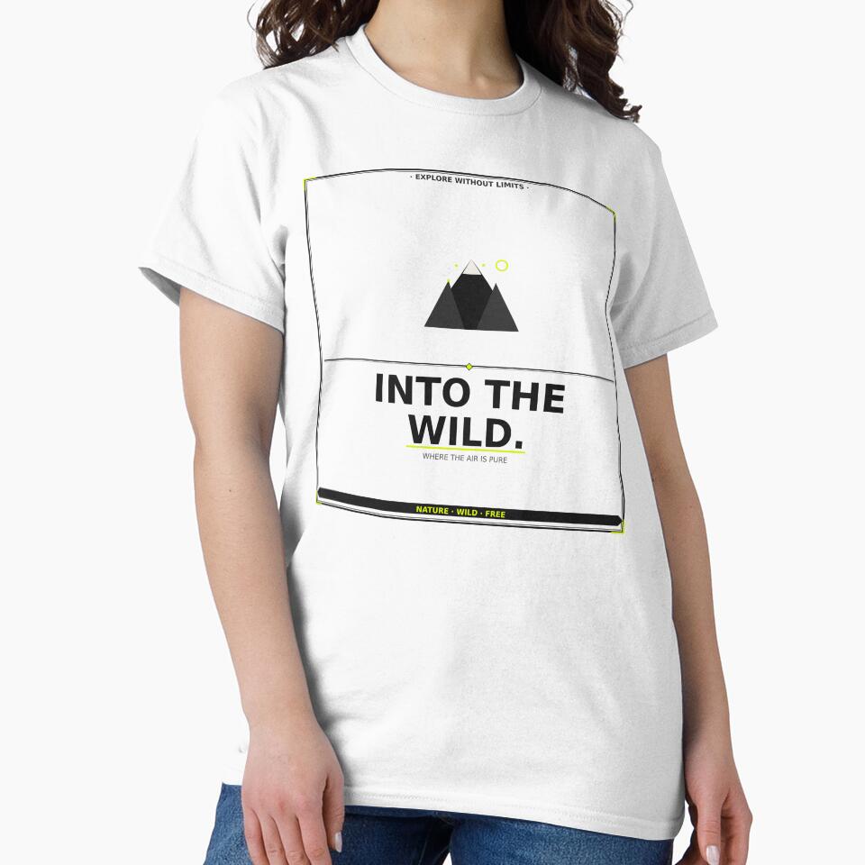 Into The Wild – Nature Adventure Typography by PKMODLINESTUDIO