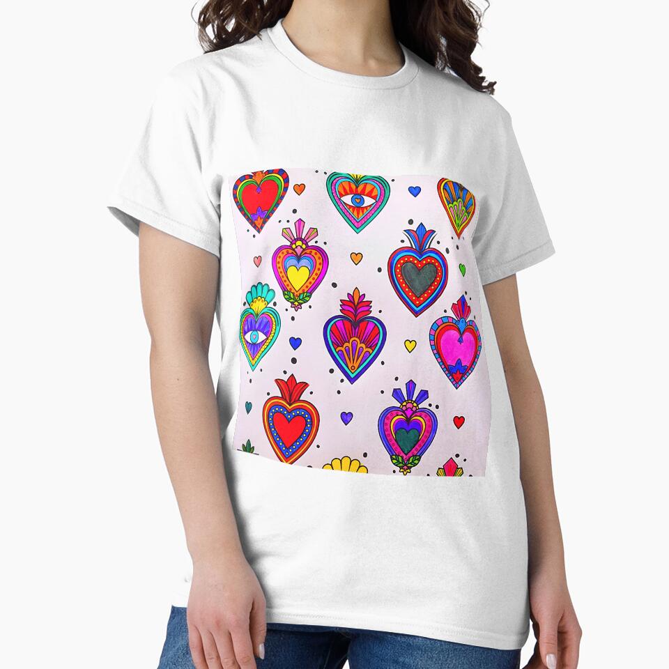 sacred heart colorful by edleon