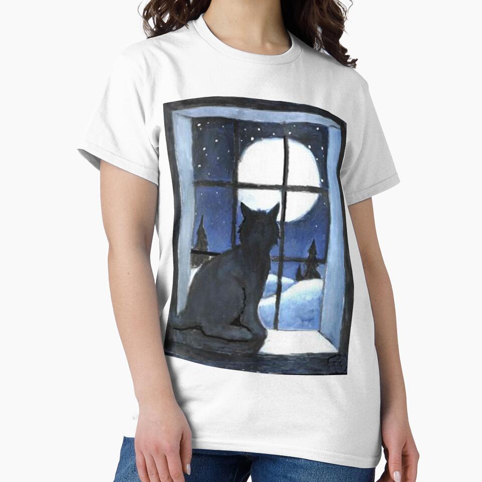 Cat moon by Michael Werner