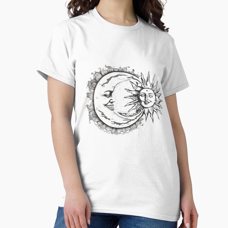 Celestial Sun and Moon by ImprintMade