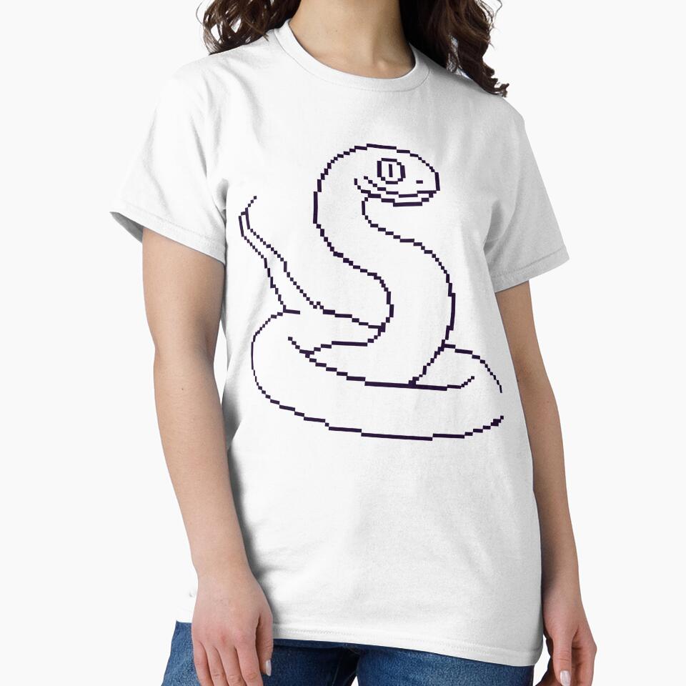 Pixel Snake Illustration by DesignbyAnnaM