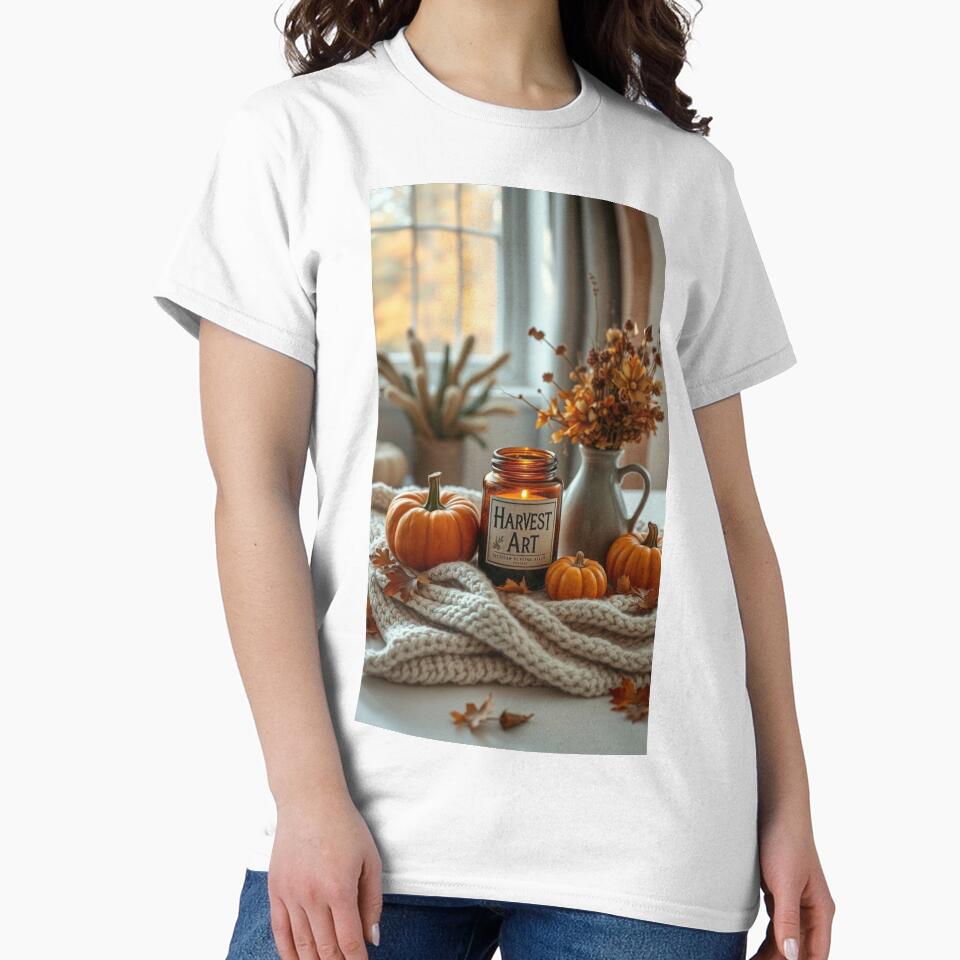 Rustic Autumn Glow | Harvest Art Candle and Mini Pumpkins by Vida e Arte