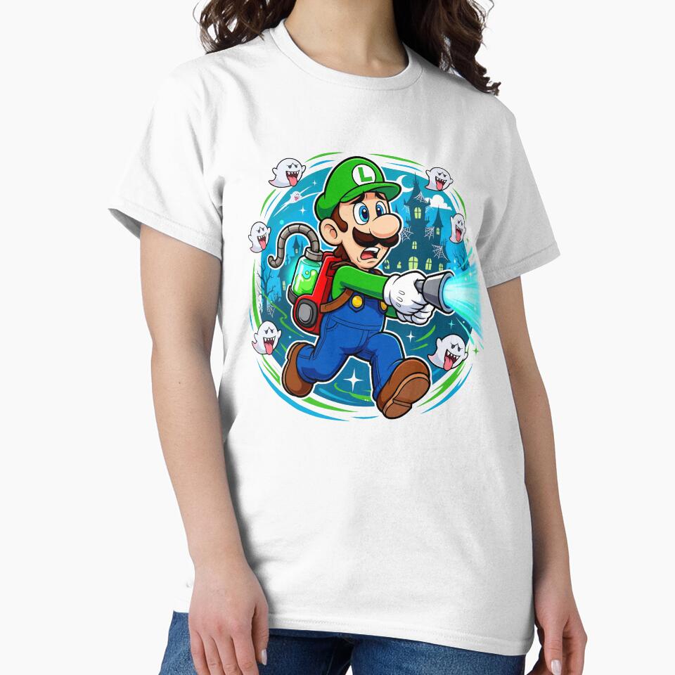 Ghostbusters Green Cartoon Retro Style by teamzeta