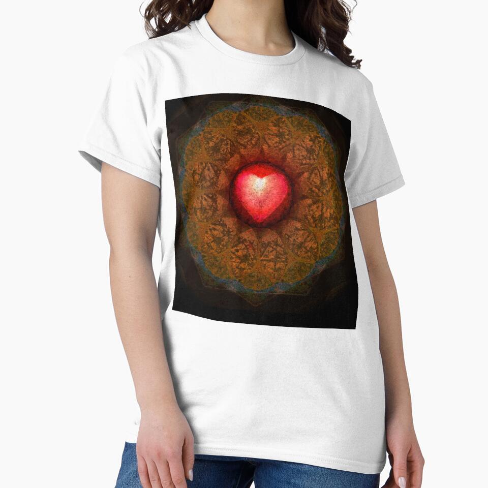 A Mandala-inspired image with a heart at the center. by ThomMorris
