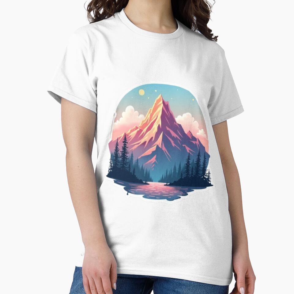 Minimalist Mountain Landscape – Nature-Inspired Aesthetic Design by DESIGN DIMENSION