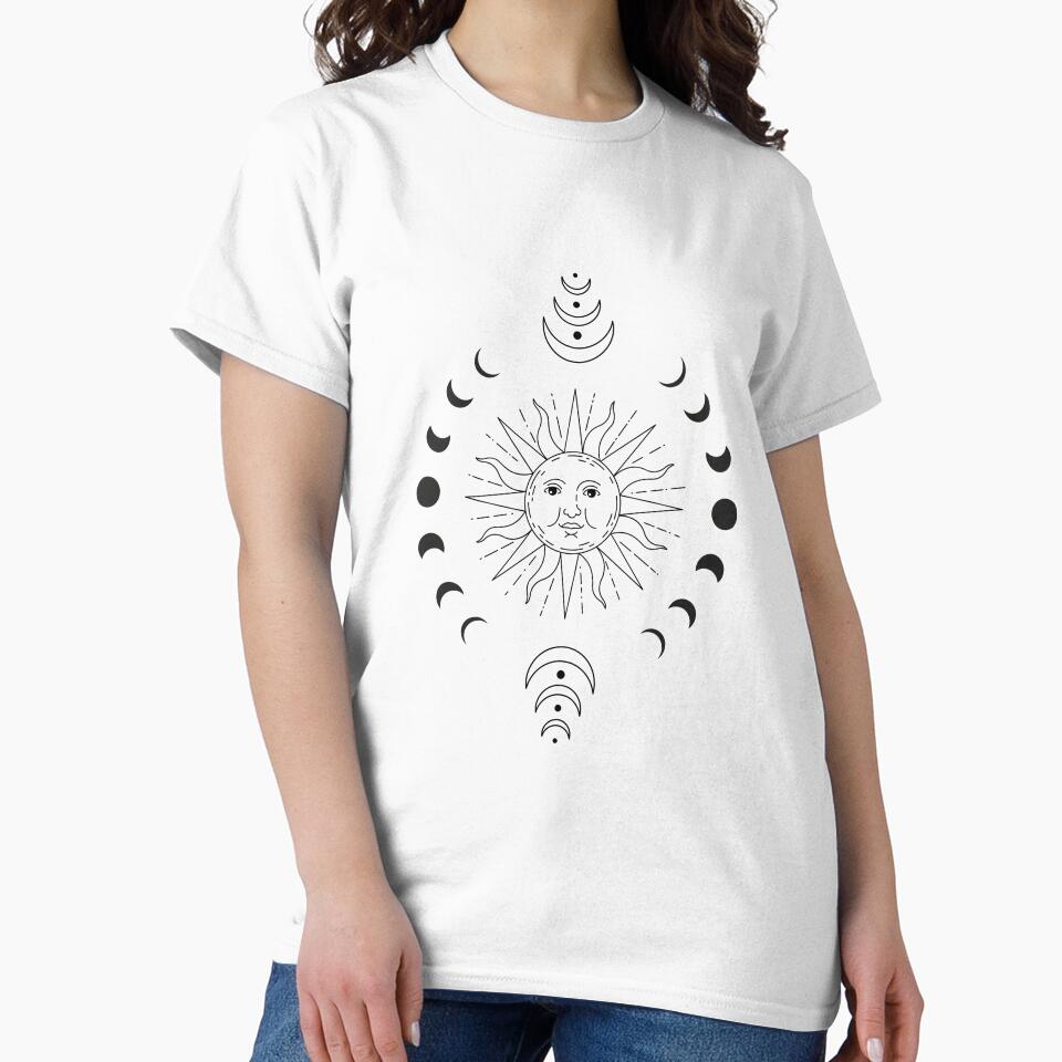 Mystical Sun And Moon Phases by OWMIA