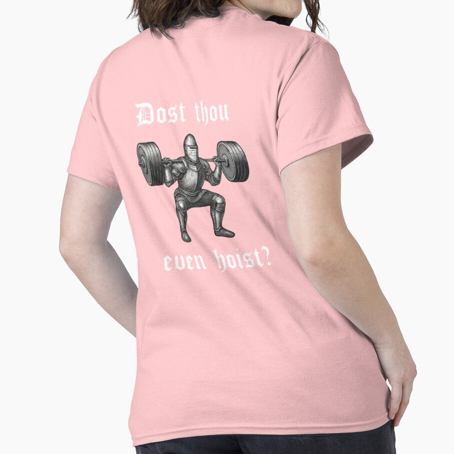 Dost Thou Even Hoist – Medieval Gym Knight Funny Workout Meme by Inkvado