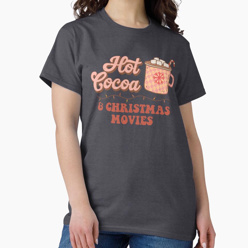Hot Cocoa and Christmas Movies - Christmas 2022 by S Cube Design