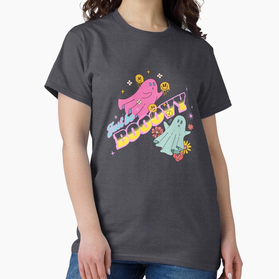 70s retro groovy Boo loves Booovy by VieBelieve