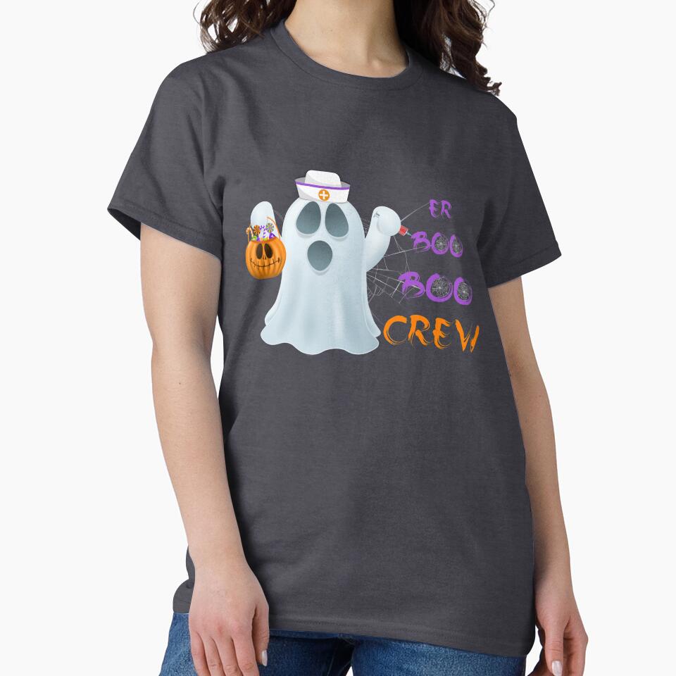 Er Boo Boo Crew Halloween Ghost Nurse by MH Style