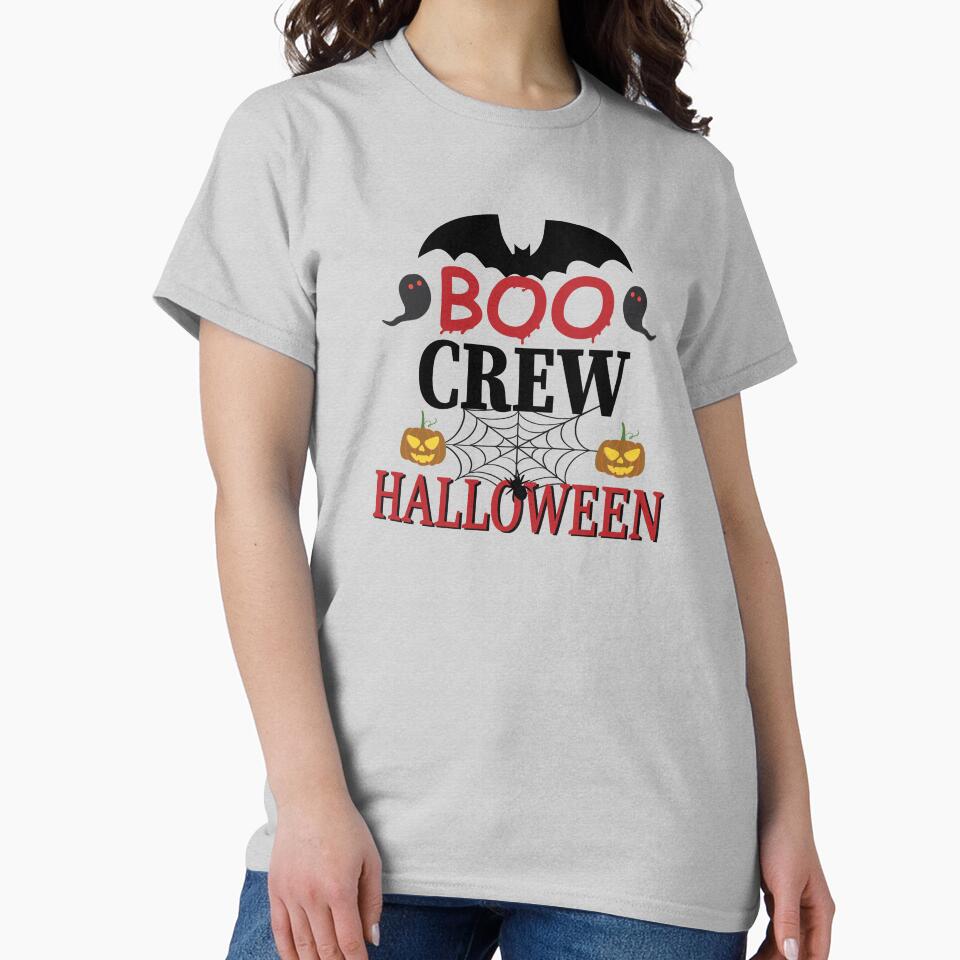 Boo Crew Halloween Spooky by Mdjahirulsk