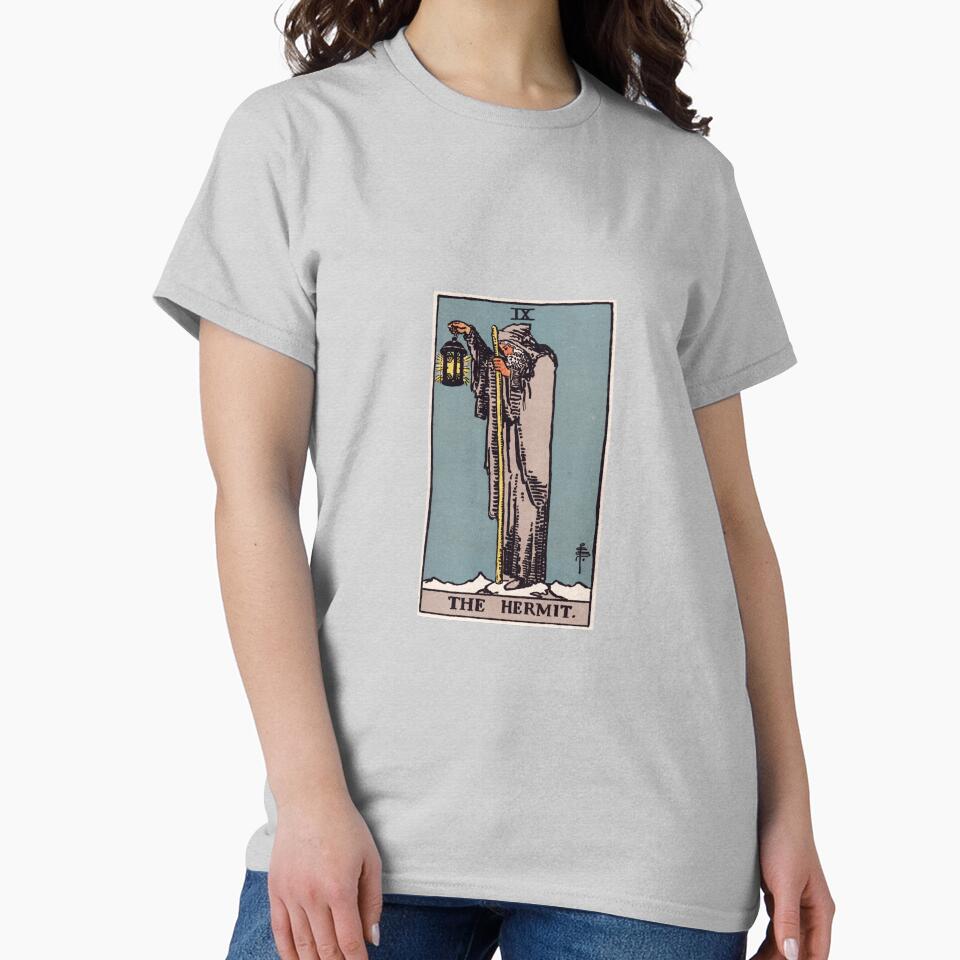​The Hermit Tarot Card Rider Waite Smith by FineArtShirts
