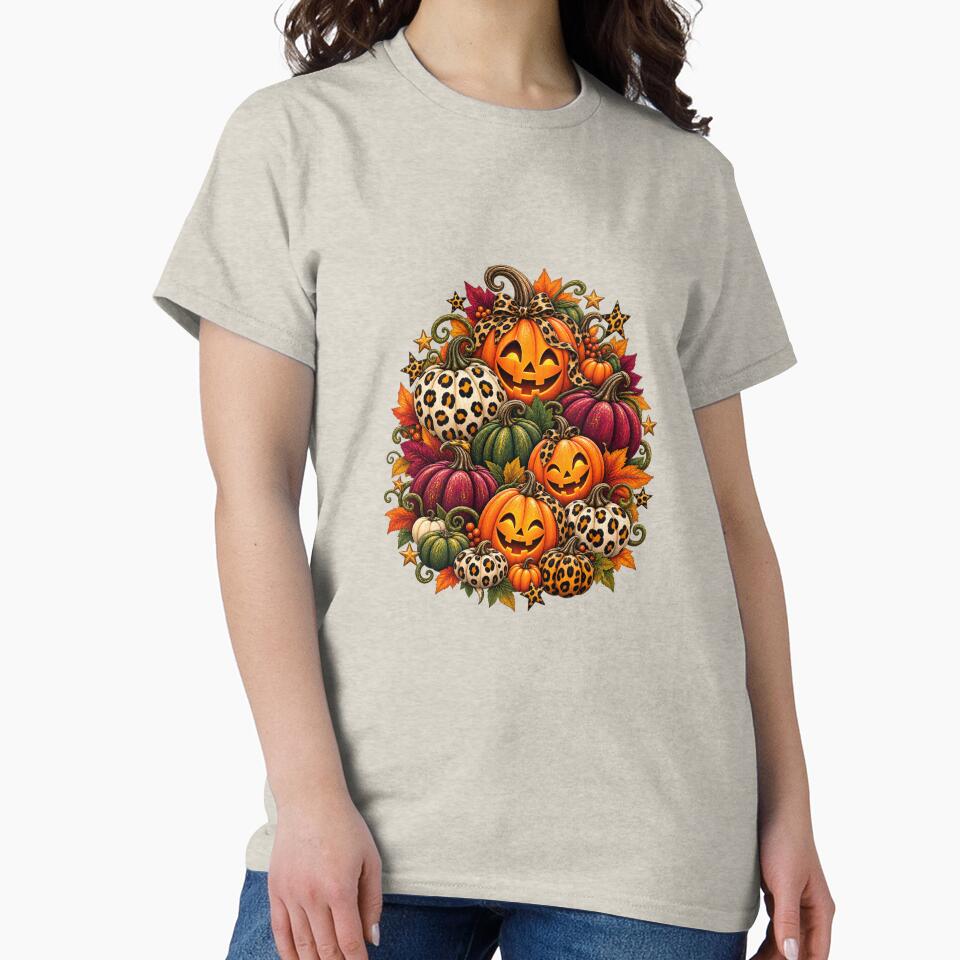Happy Halloween Pumpkin Love – Hand Painted Autumn Artwork by annenambiro