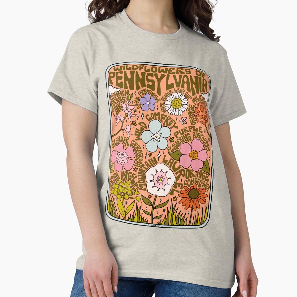 Pennsylvania Wildflowers by doodlebymeg