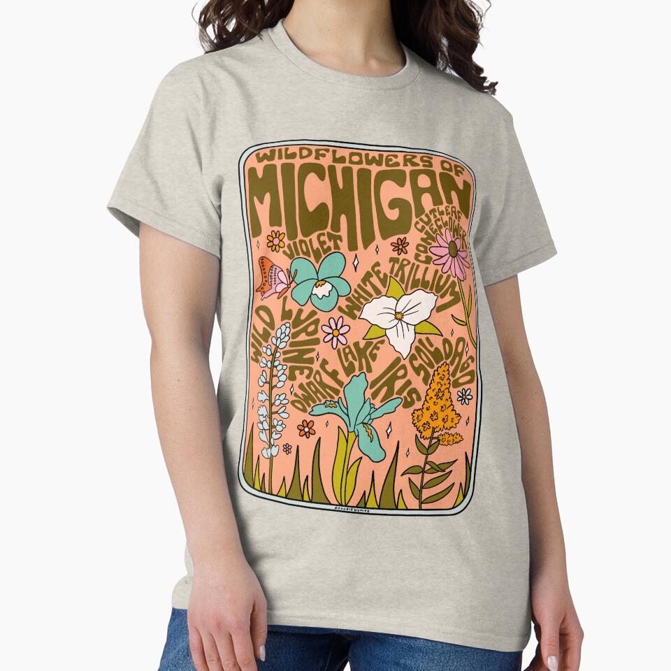 Michigan Wildflowers by doodlebymeg