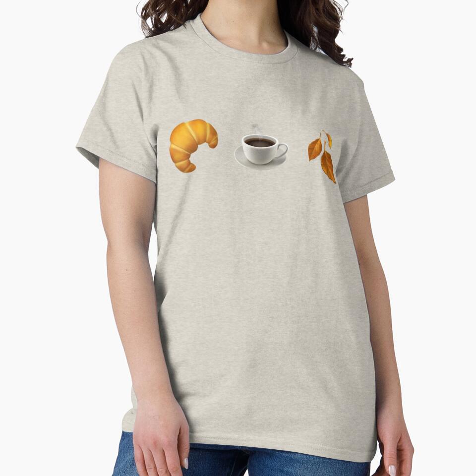 Cozy Coffee & Croissant Fall Aesthetic • Warm Autumn Morning Vibes Illustration by SimplyJasper