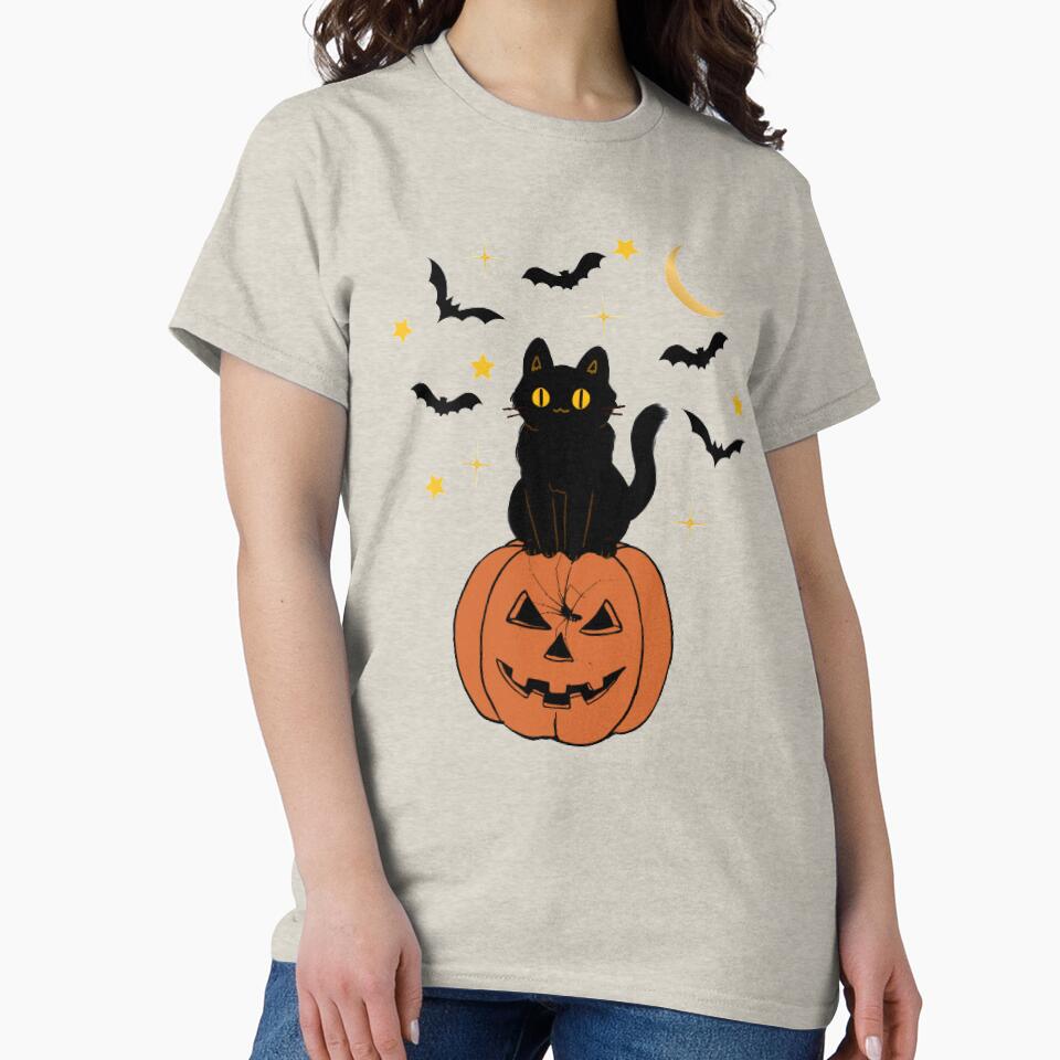 Happy Halloween Black Cat by ArtThrob-99