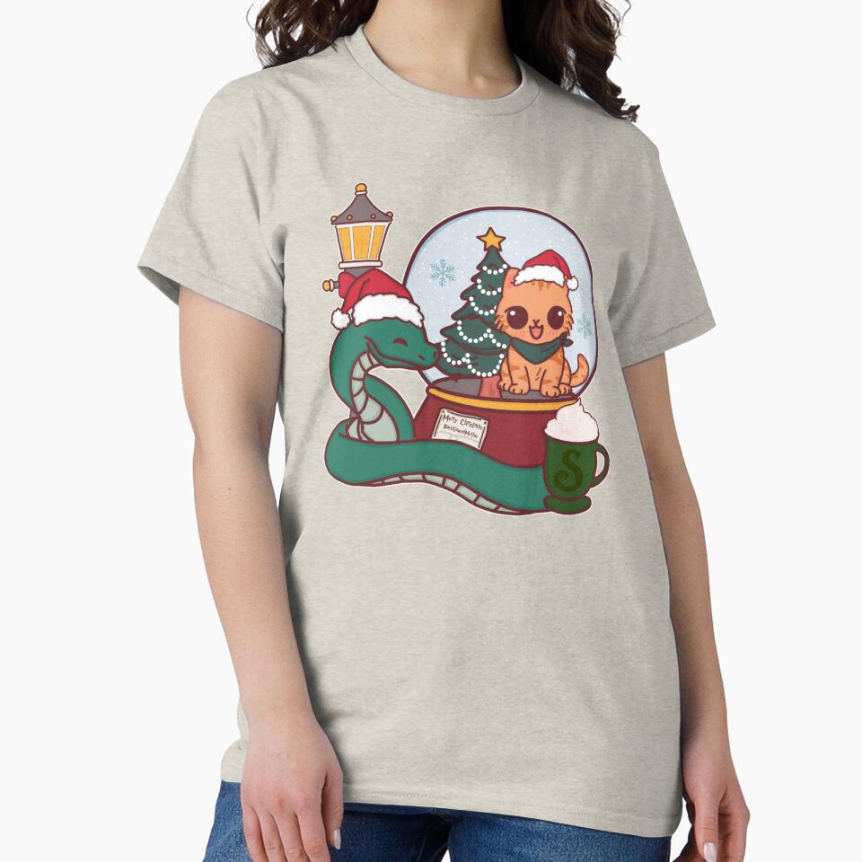 Merry Christmas with Cute Cat | Slymeowrin House by BGMeYou