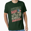 awesome dads have tattos beards & daughters by LiviuGligoros