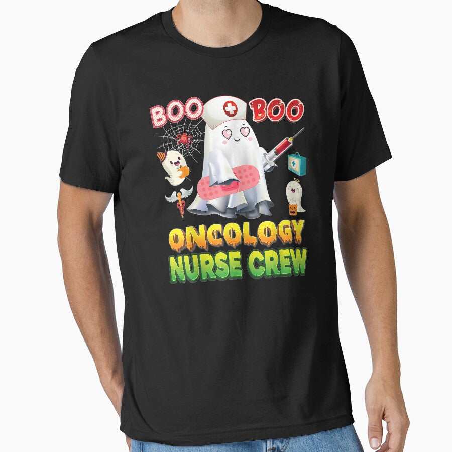 Oncology Nurse Boo Boo Crew Halloween Design -Halloween by AR Studios