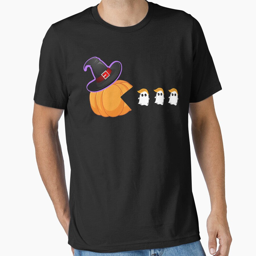 Pumpkin eating ghosts halloween funny pumpkin costume by Jeny Lisa
