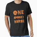 One Spooky Nurse, Funny Halloween Gift Idea For Nurse, Nurse Halloween Design by AMINE  ★★★★★