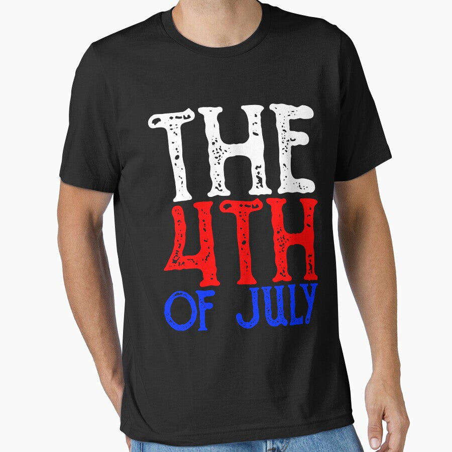 4th Of July Retro Vintage Distressed Design by JakeRhodes
