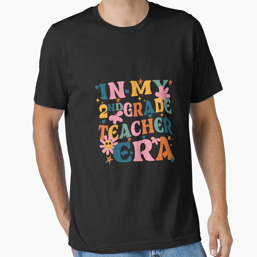 Cute In My 2nd Grade Era Back To School Second Grade Teacher by Mayalogo