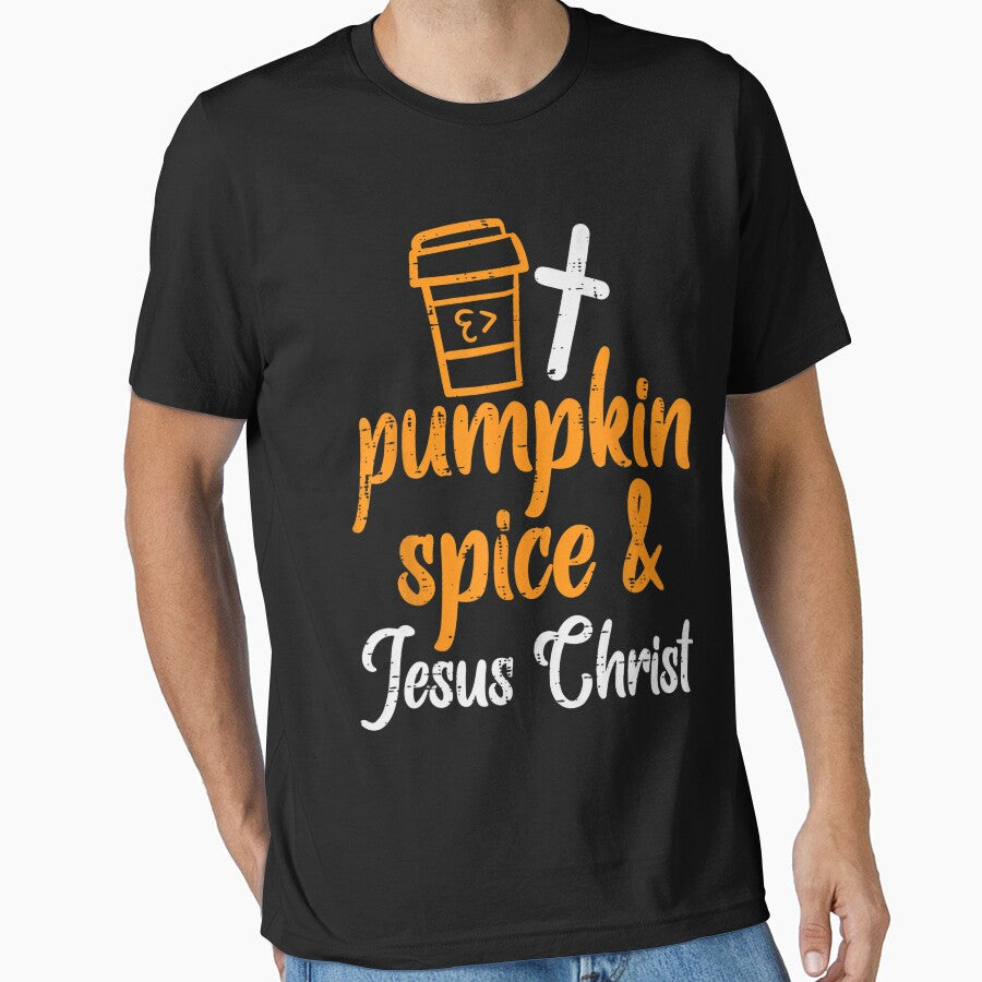 Funny Pumpkin Classic Jesus Vintage Retro Christ Spice Christmas and by JamieFmorriSS