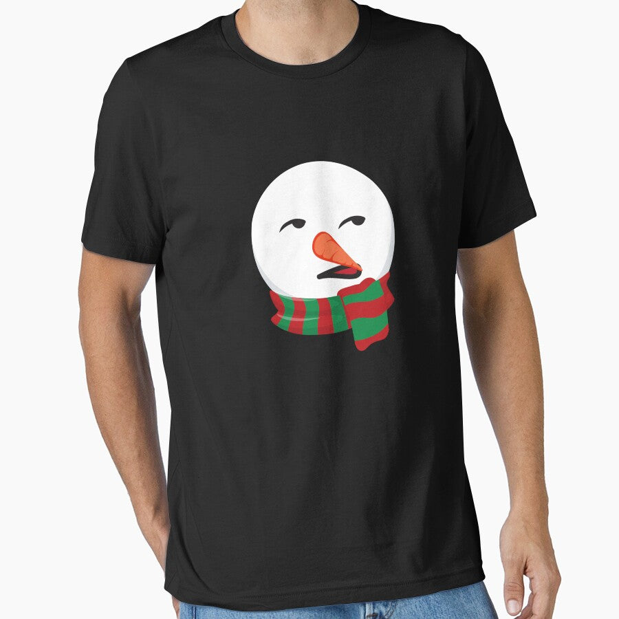 Snowman Emoticons Unamused Snowman Christmas Emoticon Gear by DynamicDesign