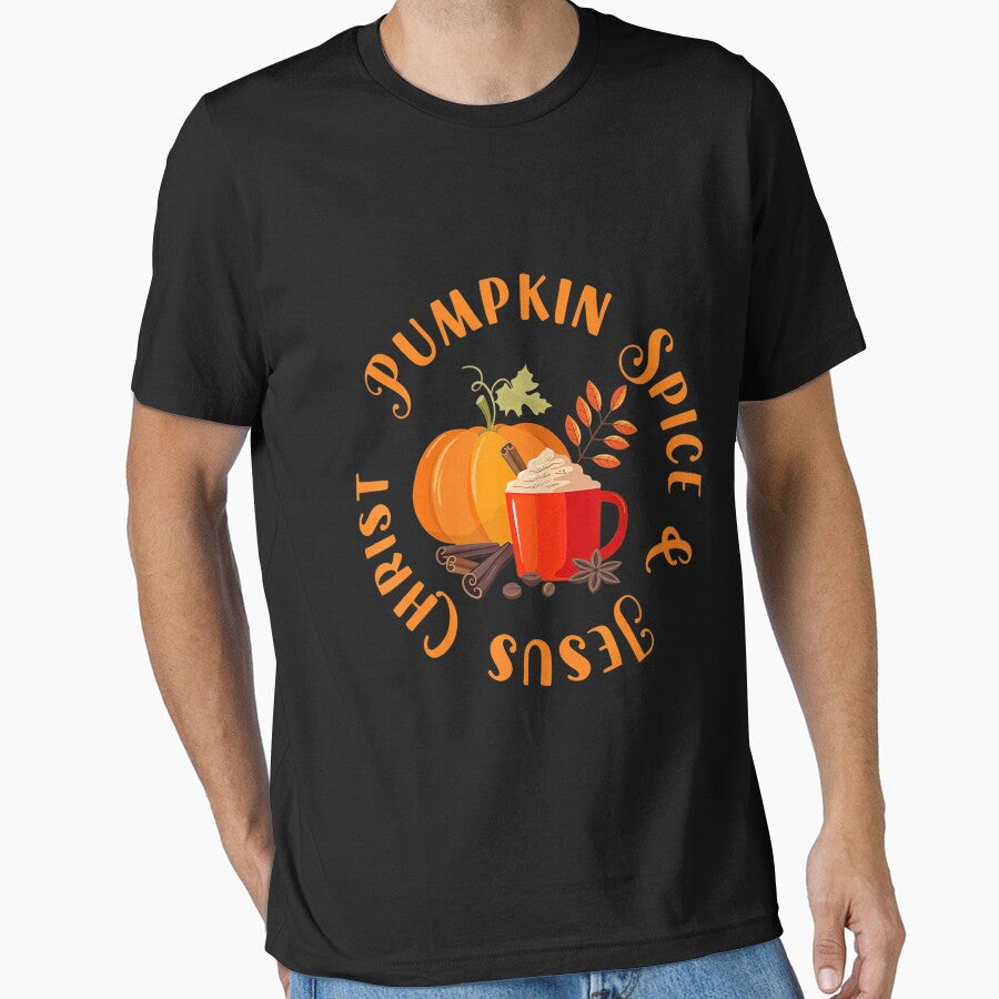 Christ Funny and Vintage Jesus Retro Pumpkin Christmas Classic Spice by JamieFmorriSS