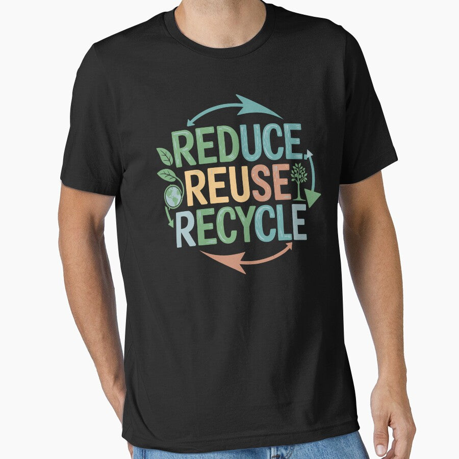 Reduce Reuse Recycle | Save the Planet Earth Day Eco-Conscious by tmerchtrends